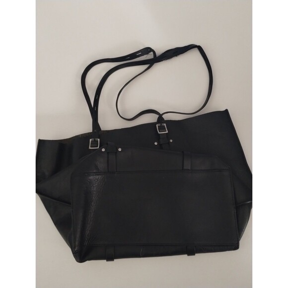 Rag N Bone Black Handbag Large Shoulder Bag - Picture 2 of 7